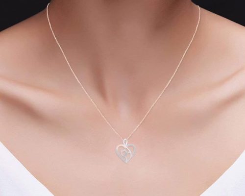 AFFY Diamond Cat Pendant In 14K Rose Gold