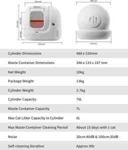 PETKIT Self-Cleaning Litter Box With PuraMax App Control