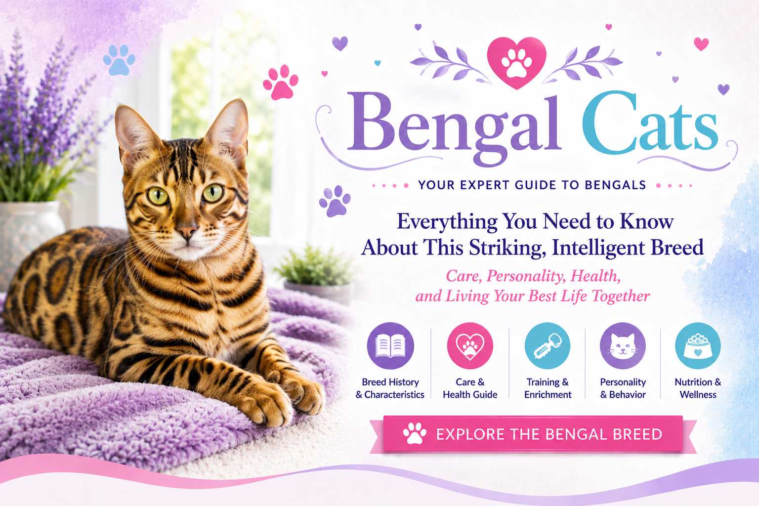 Bengal cat breed guide hero image