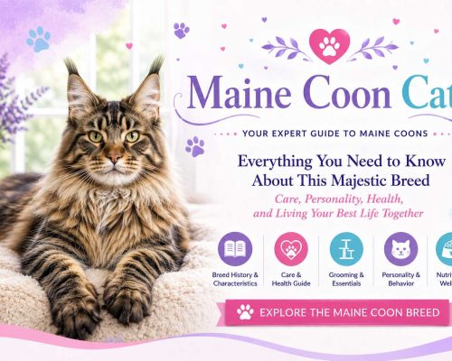 Maine Coon cat breed guide hero image