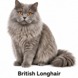 A British Longhair cat